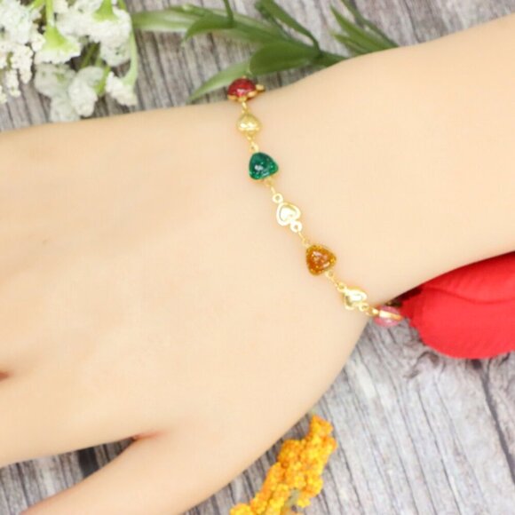 "Trendy Handmade Bracelet – A Stylish Gift for Women & Girls, MAR091851 - Picture 3 of 10